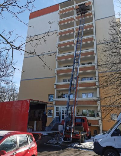 Liftfahrzeug im Einsatz