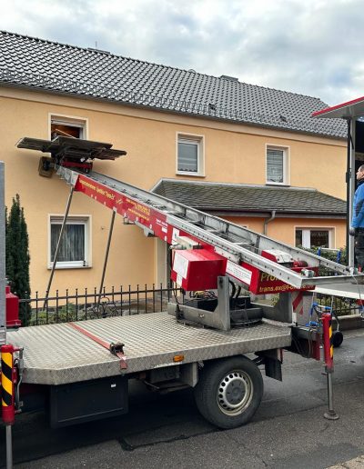 Liftfahrzeug im Einsatz