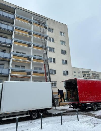Liftfahrzeug im Einsatz