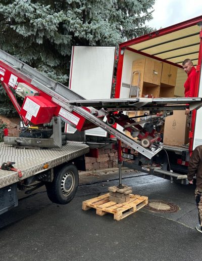 Liftfahrzeug im Einsatz