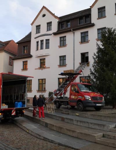 Liftfahrzeug im Einsatz